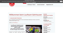 Desktop Screenshot of laufteam-gelnhausen.de